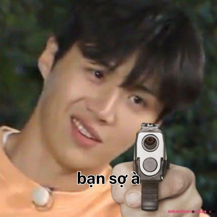 hình ảnh bạn sợ à meme bựa